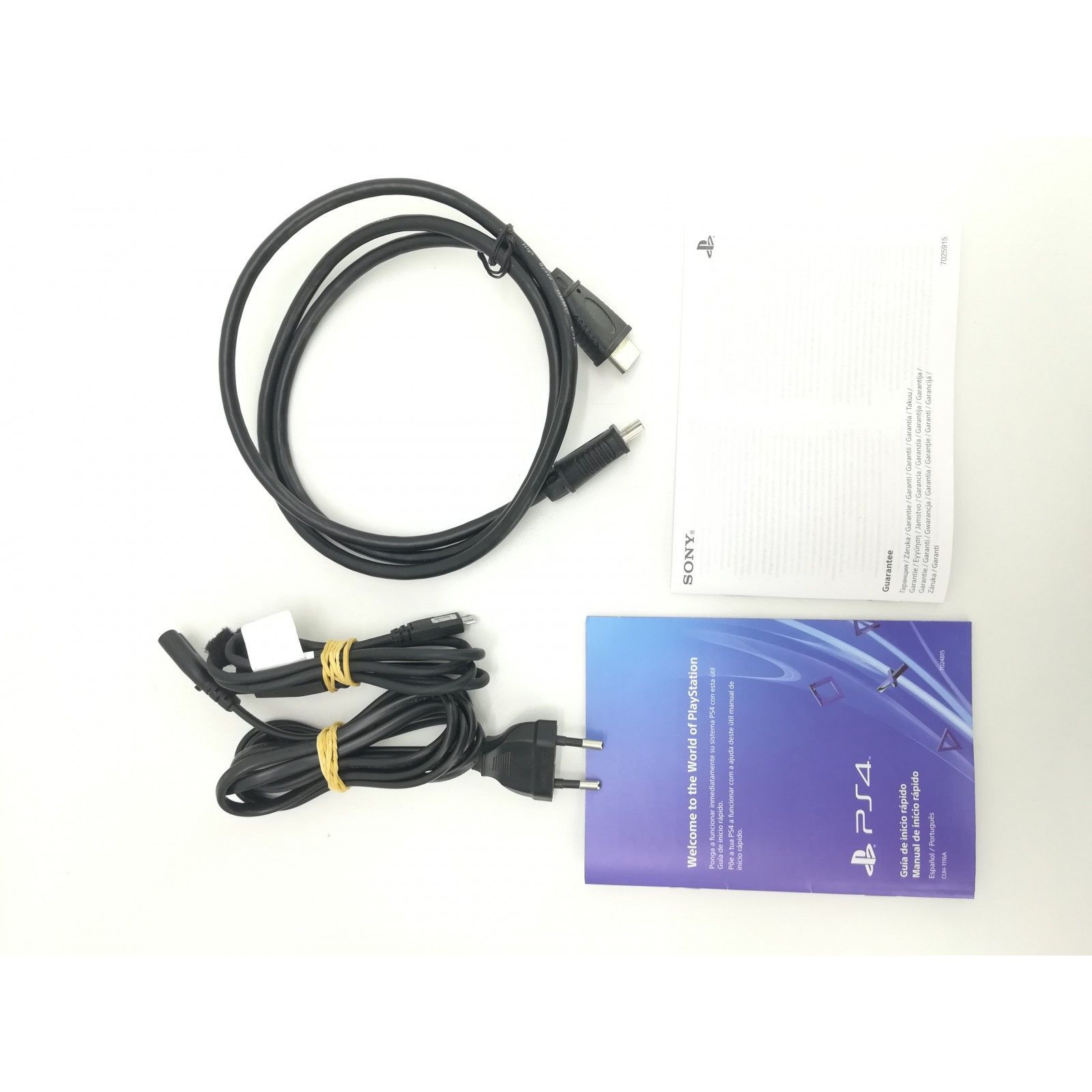 Console PS4 Playstation 4 FAT 500 Go - Noire - Avec Manette Et Câbles - PAL - Bon état