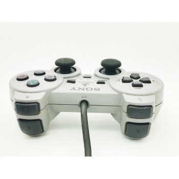 Mando Oficial Playstation SONY PS1 Dual Shock SCPH-1200 Control Analógico  gris de segunda mano