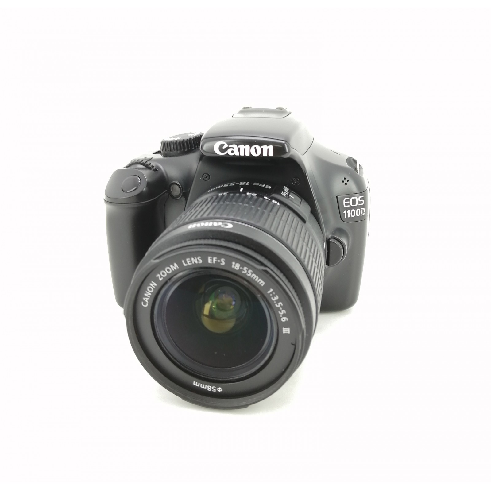 Hervir Custodio el centro comercial Cámara digital réflex Canon EOS 1100D + objetivo 18-55mm 3.5-5.6 III de  segunda mano