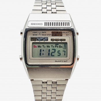 Reloj digital Seiko A159-5009-G Vintage Años 70 de segunda mano