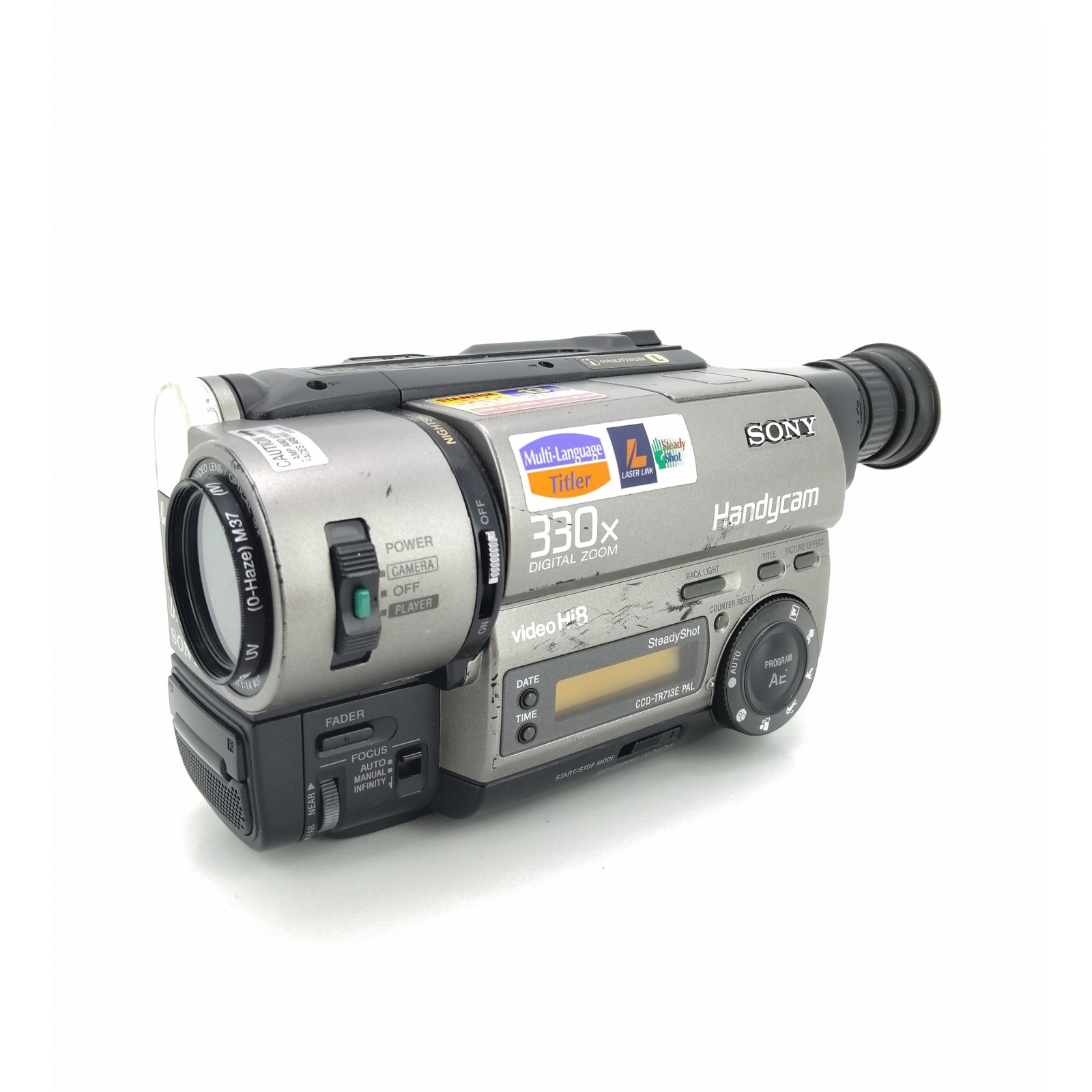 Videocámara Sony Hi8 CCD-TR713E con cargador de segunda mano