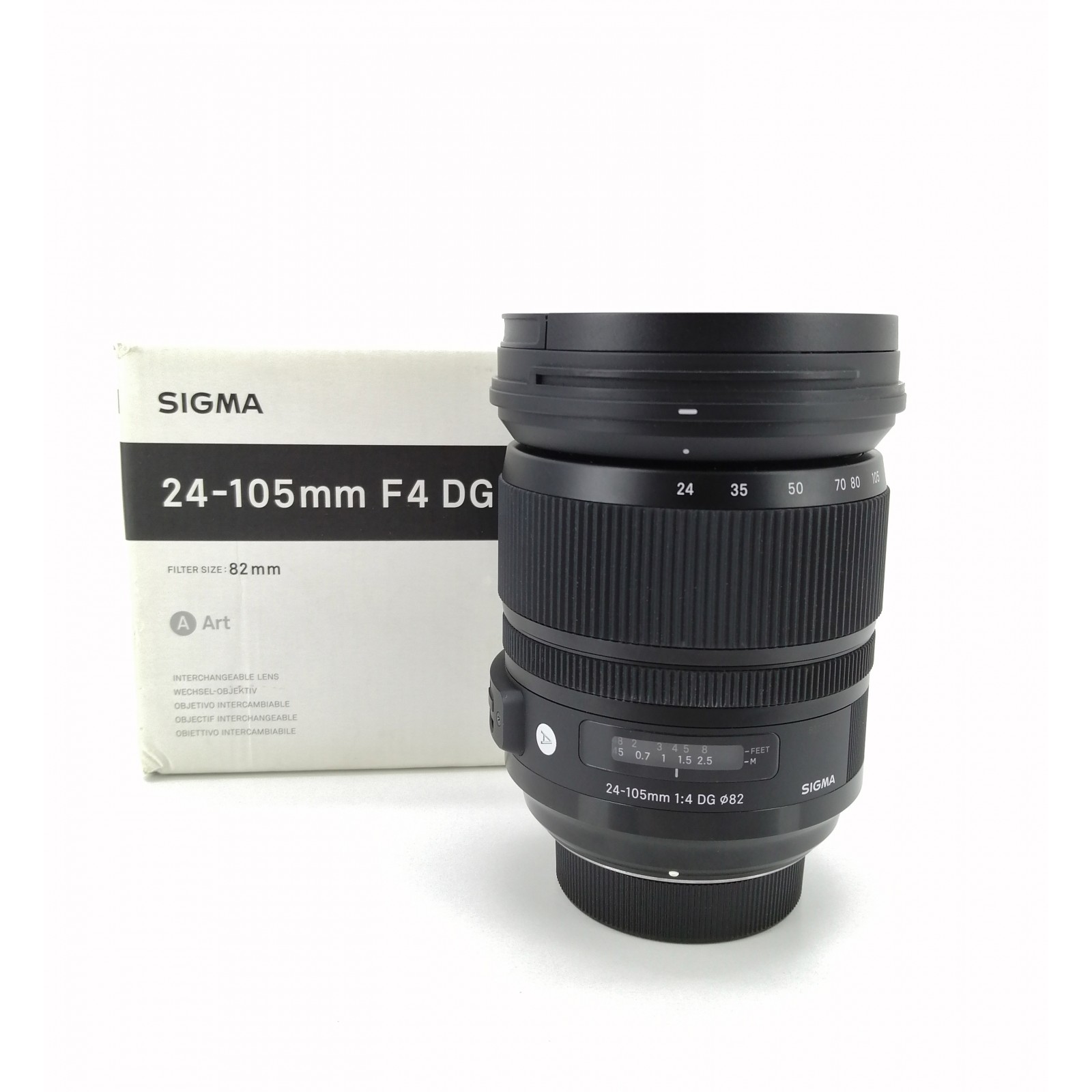 Objetivo Sigma 24-105mm F4 DG OS HSM para Nikon de segunda mano