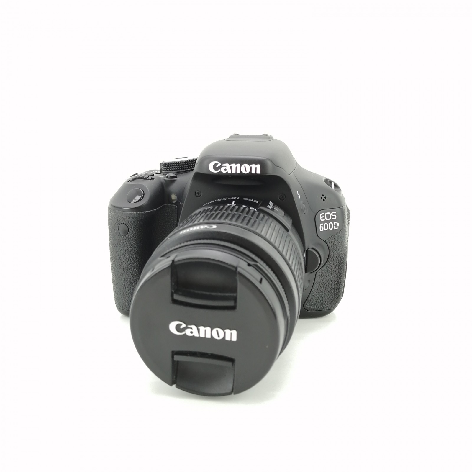 Cámara réflex Canon EOS 600D 18mpx con objetivo 18-55mm de segunda mano