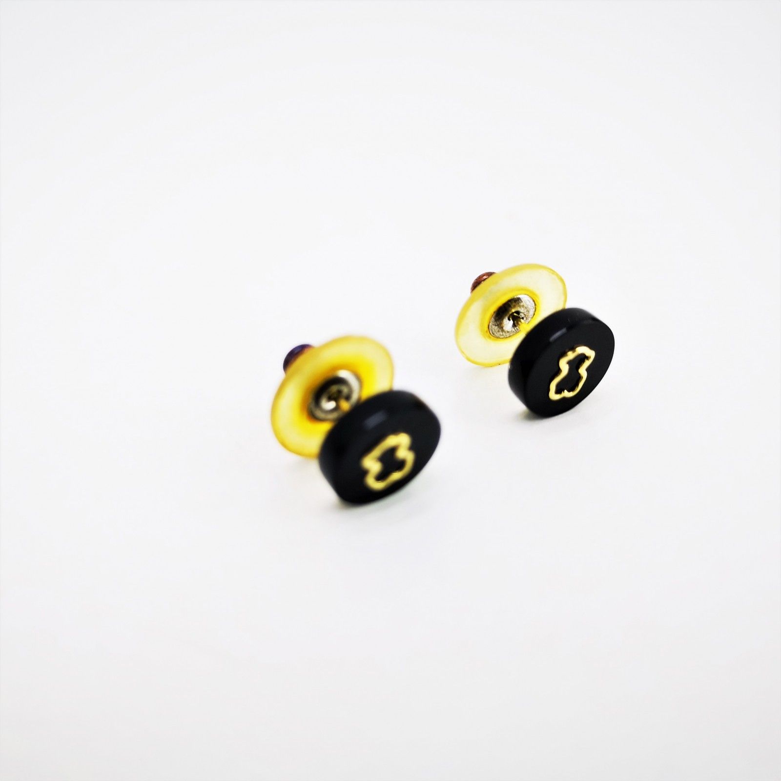 Pendientes Colonna Grande De Oro De 14 Ct Con Perlas En Dorado - Sophie