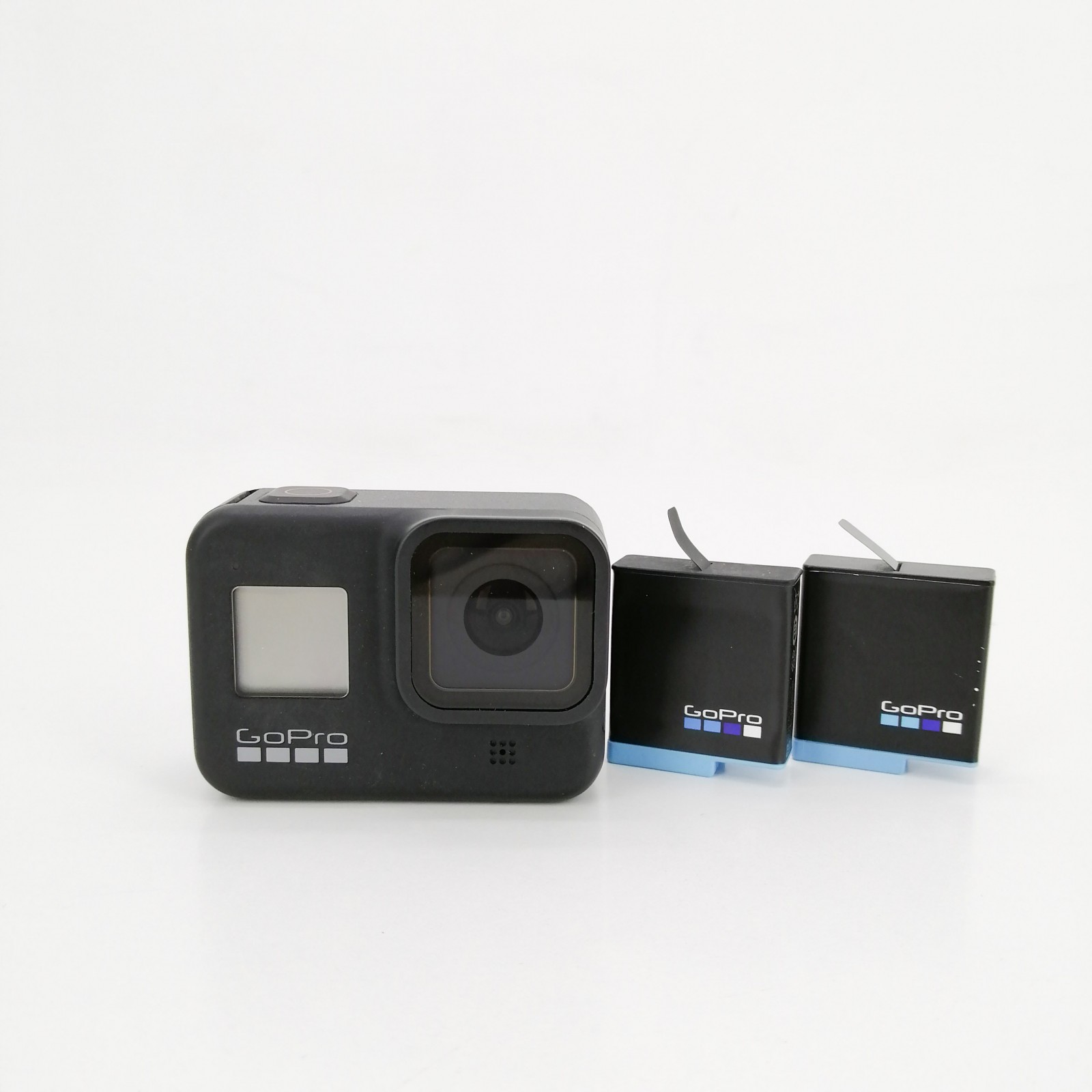 Cámara deportiva GoPro Hero 8 Vídeo 4K60, 12 HDR con 2 baterías de segunda mano