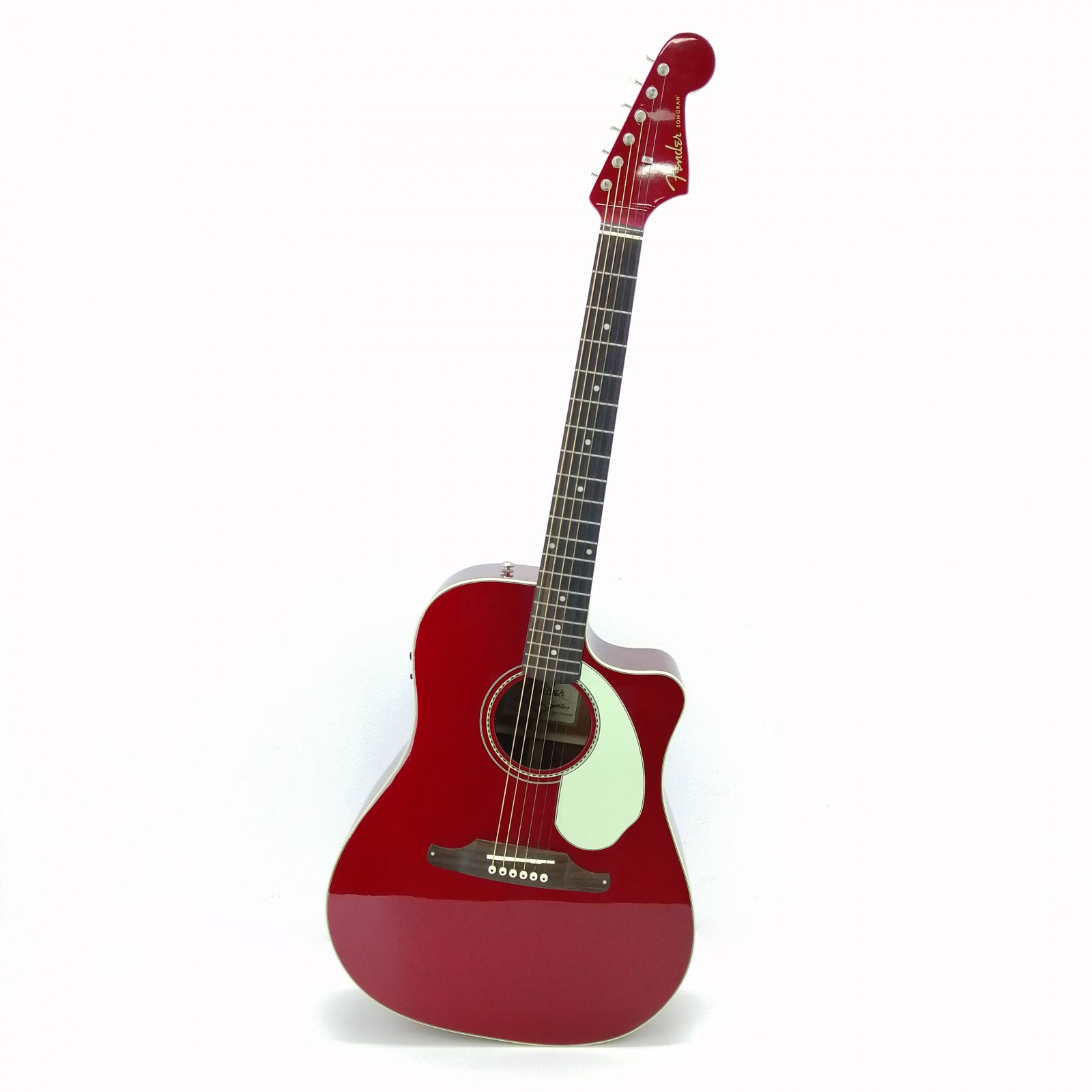 Guitarra Acústica Fender Sonoran SCE candy apple red de segunda mano