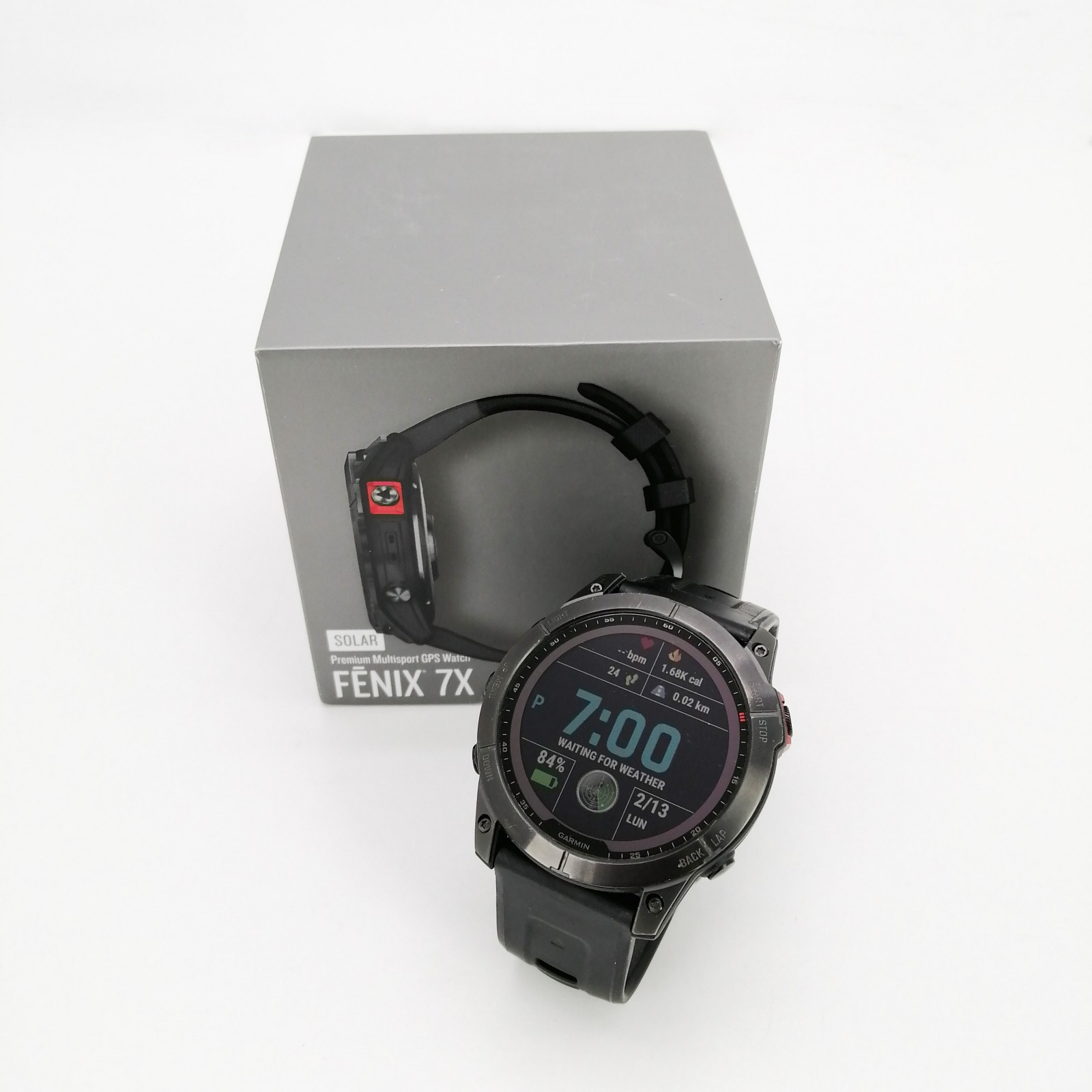 Smartwatch Garmin Fenix 7X Solar GPS de segunda mano