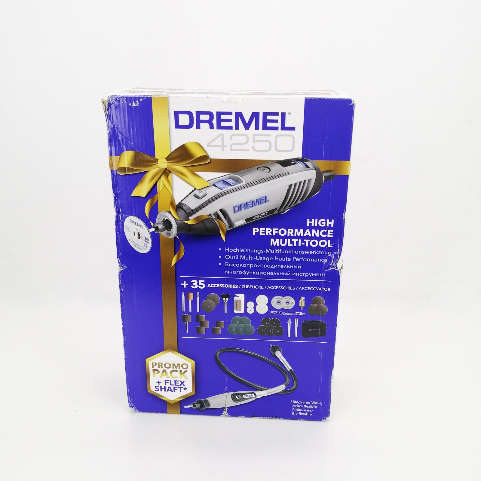Multiherramienta Dremel 4250 Promo Pack + Flex Shaft con 35 accesorios  NUEVA A ESTRENAR