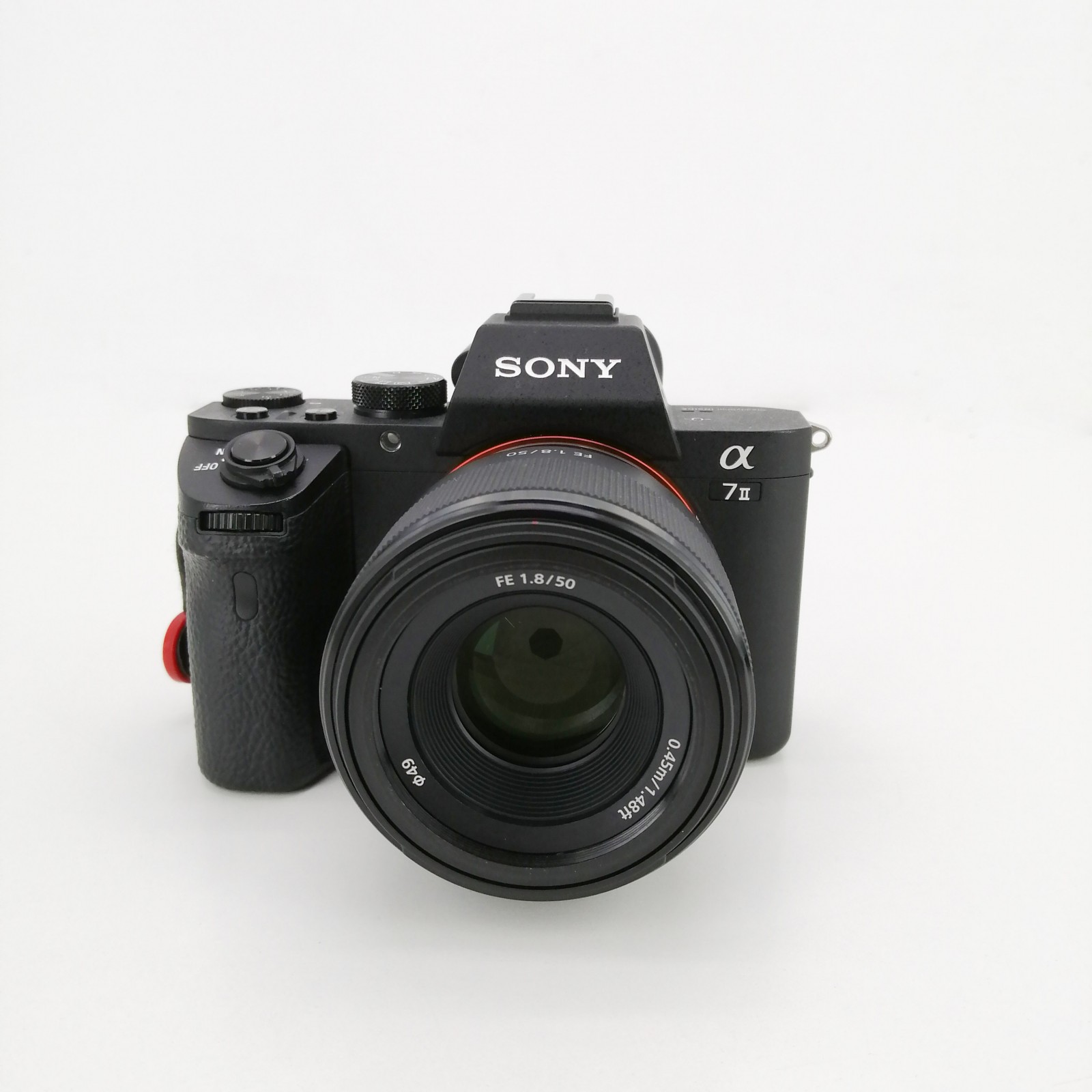 Cámara digital Sony A7 II ILCE-7M2K 24.3 MP con objetivo Sony FE 50mm 1.8  de segunda mano