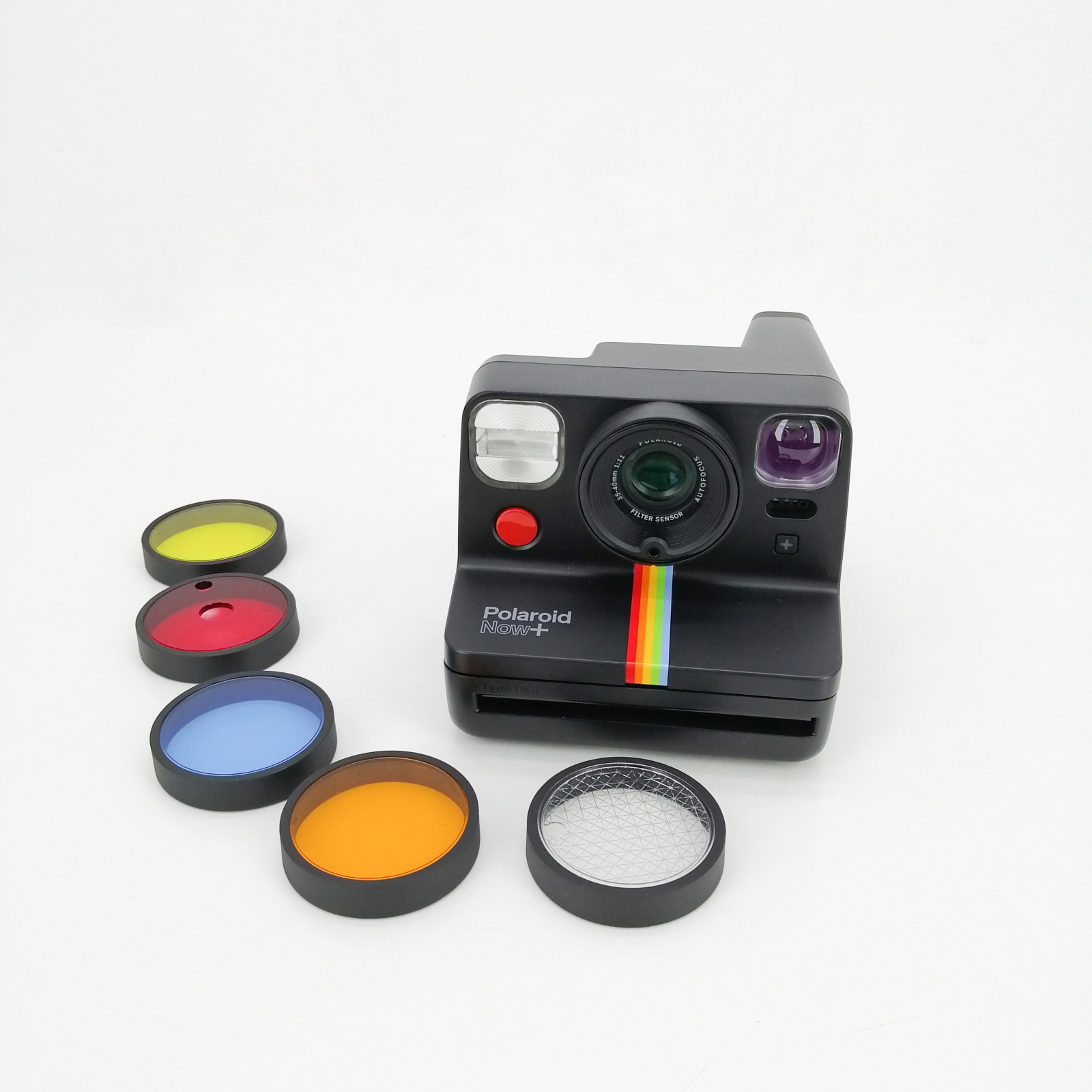 Cámara instantánea Polaroid Now con filtros de segunda