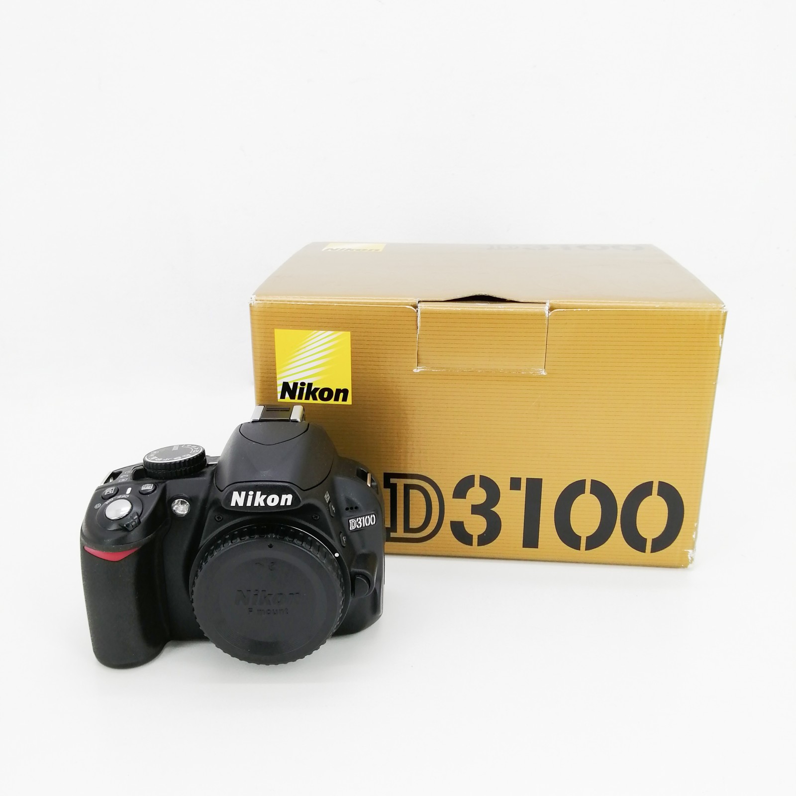 Cámara réflex Nikon D3100 Solo cuerpo 14.2mpx, pantalla vídeo 1080p de segunda mano