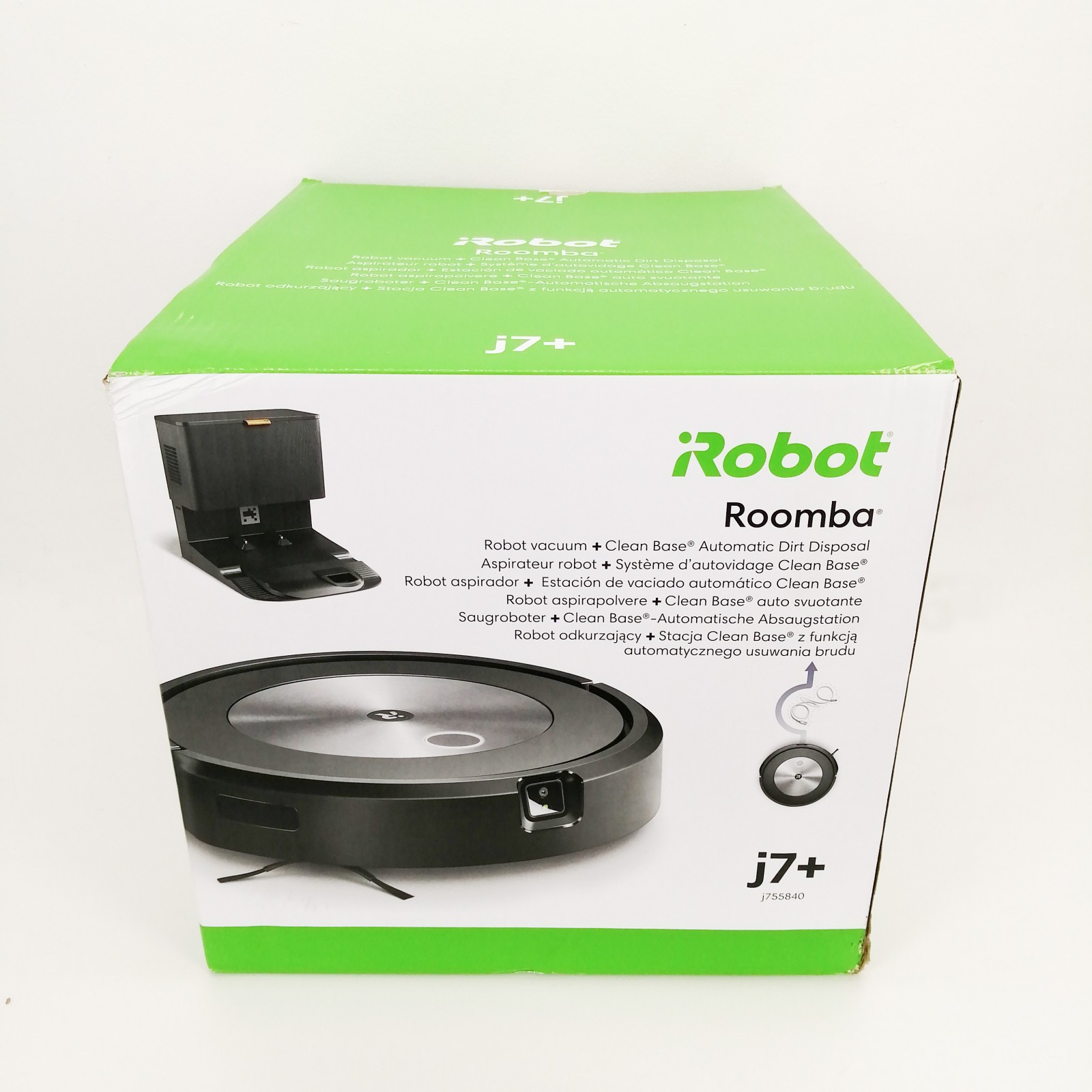 Robot Aspiradora iRobot Roomba j7+ con Estación de Limpieza