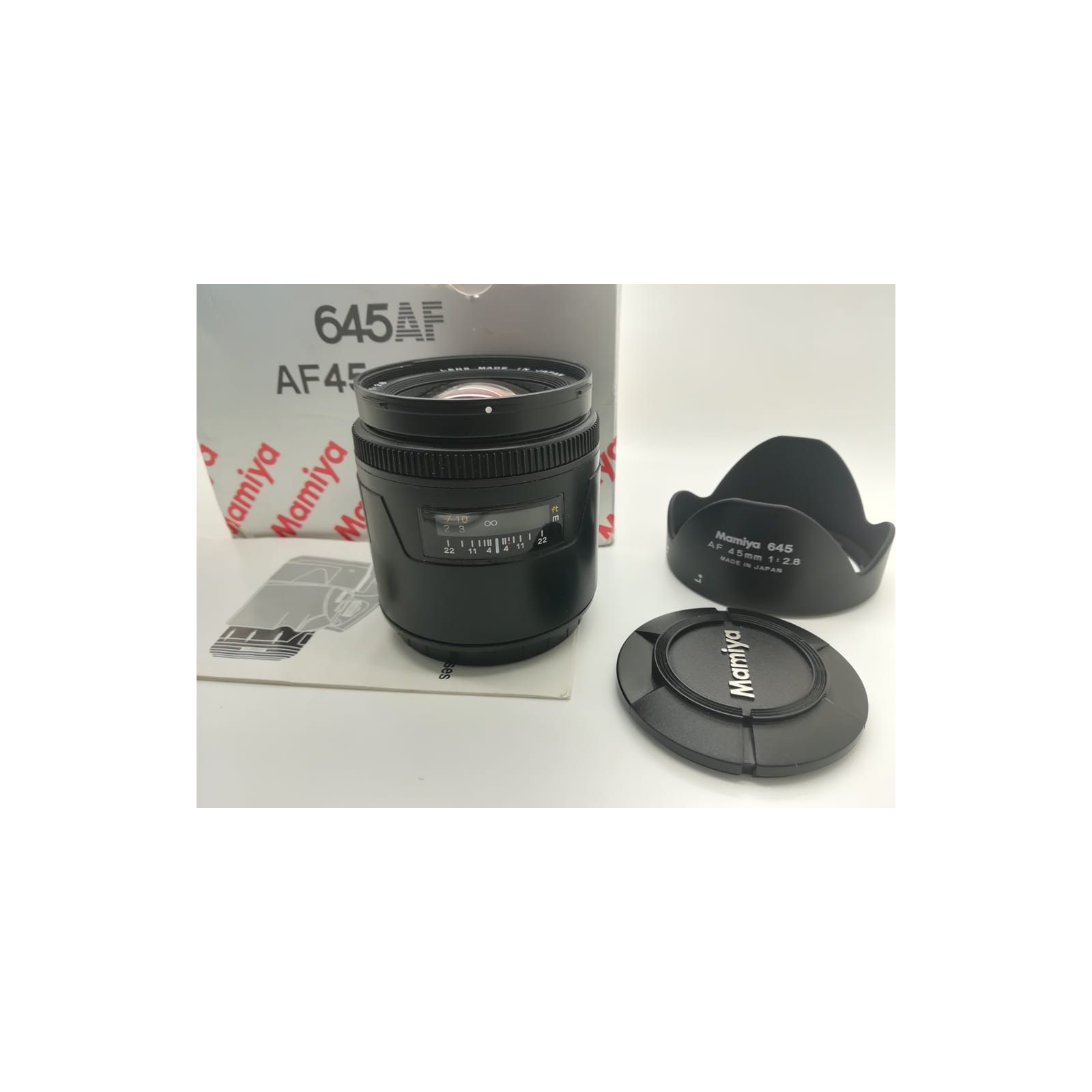 Capuchon D'objectif Carré Mamiya Pour 360mm à Soufflet - Fabriqué Au Japon