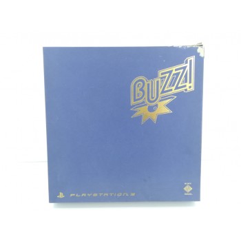 Buzz!: El Multi concurso Edición Especial + 4 Pulsadores Inalámbricos  Buzzers para PS3 de segunda mano