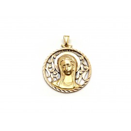 Medalla Virgen de Oro 18 K...