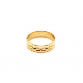 ALIANZA DE ORO 18 Kt. 3,4...