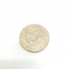 Moneda 1 PESO 1967 PLATA...