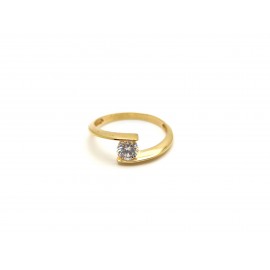 Anillo de Oro 18 K 2 GR con...