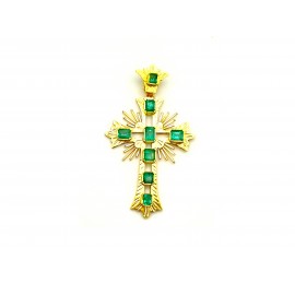 Cruz de Oro 18 K 7.1 GR con...