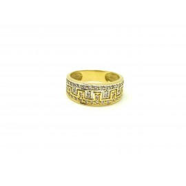 Anillo de Oro Bicolor 18 KT...