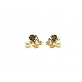 Pendientes DIOR dorados de...