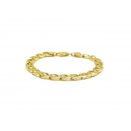 Pulsera Barbada de Oro 18 K...