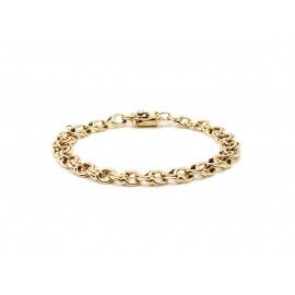 Pulsera de oro húngara 18 K...