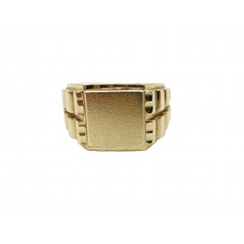 Anillo Sello de Oro 18 K...
