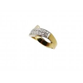 ANILLO ORO BICOLOR 18 K 5.2...