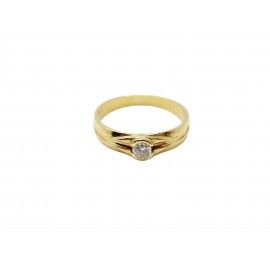 Anillo de Oro 18 K  2.9 gr....