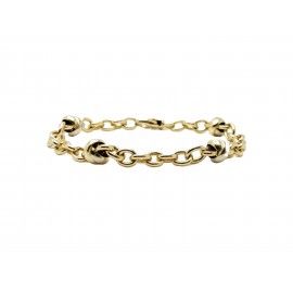 PULSERA ORO BICOLOR 18 Kt....