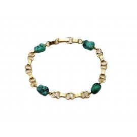 Pulsera de oro 18 K 12.9 GR...