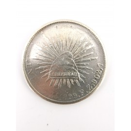 Moneda de Plata de 1 Peso...