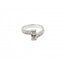 Anillo de Oro Blanco 18 Kt....