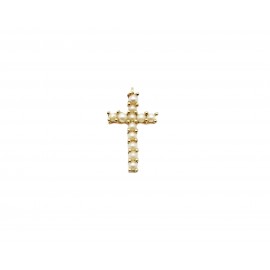 Cruz de Oro 18 Kt. 2 gr. de...