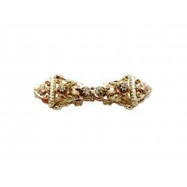 Alfiler de Oro Bicolor 18 K...