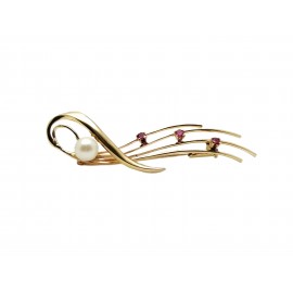 Alfiler de Oro 18 K 5.9 gr....