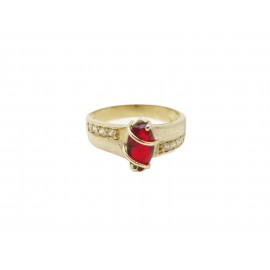 Anillo de Oro 18 Kt. 3.1...