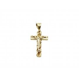 Cruz de Oro Bicolor 18 Kt....