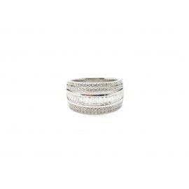 Anillo de Oro Blanco 18 Kt....