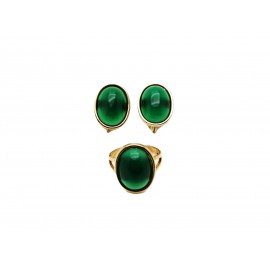 Conjunto de Oro 18 Kt. 15.5...