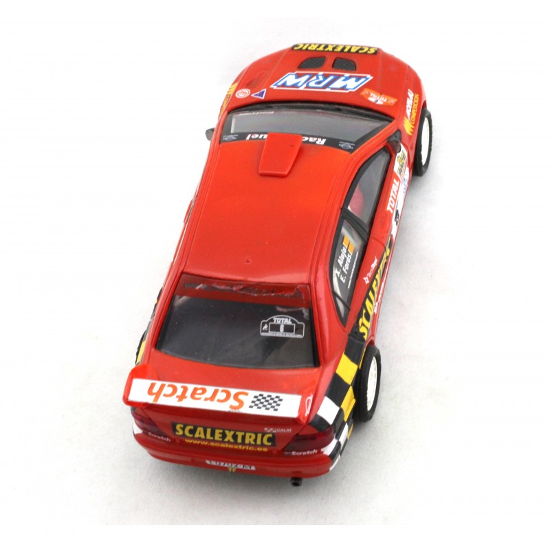 Scalextric Mitsubishi Lancer EVO VII - Monte Carlo 2002 - Voiture Slot Racing