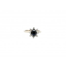Anillo de Oro Blanco 18 Kt....