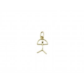 Colgante de Oro 18 Kt. 0.58...