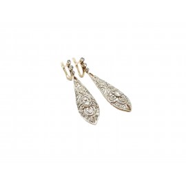 Pendientes de Oro Bicolor...