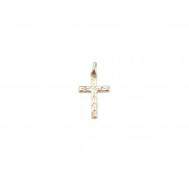 Cruz de Oro 18 Kt. 0.96 gr....