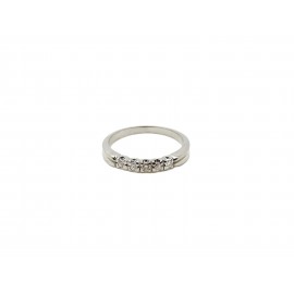 Anillo de Oro Blanco 18 Kt....