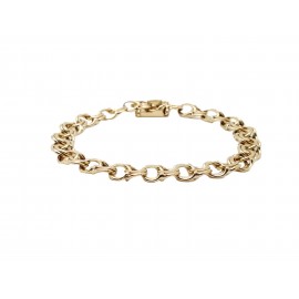 Pulsera de Oro Rosa 18 Kt....