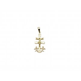 Cruz de Oro 18 Kt.  1.6 gr....