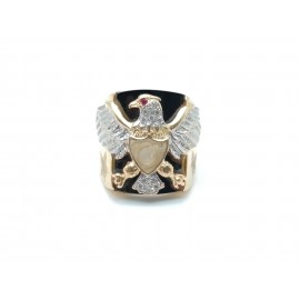 Sello de Oro Bicolor 18 Kt....